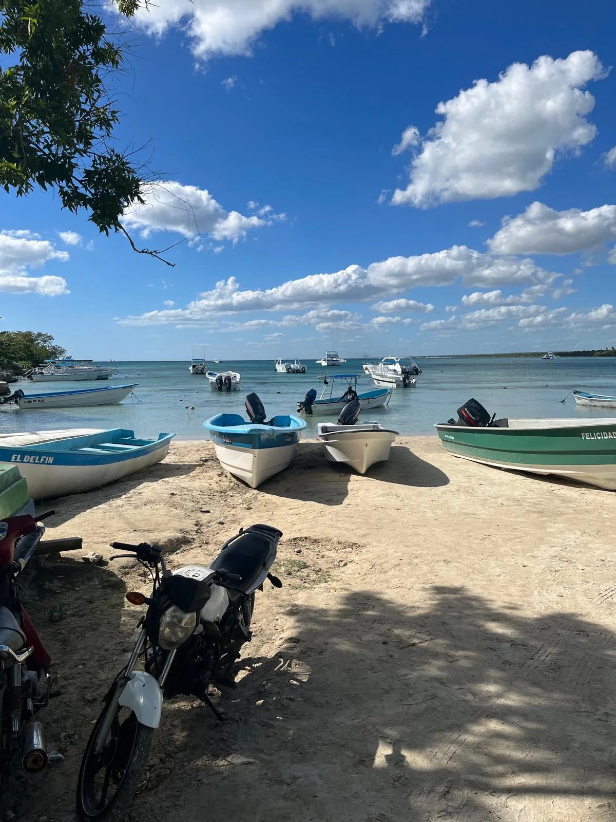 Boats on the sand